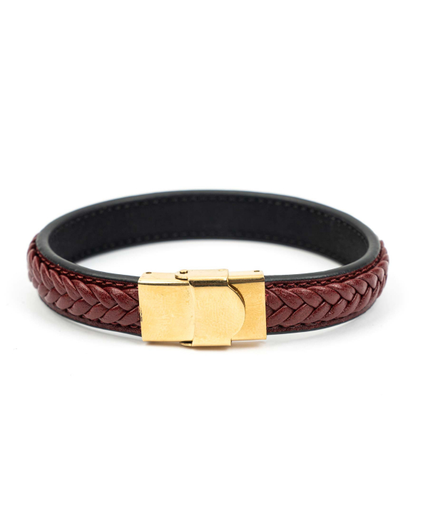 دستبند چرم طبیعی زنانه بیسراک مدل 133N