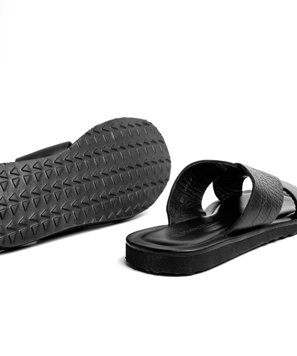 صندل چرم طبیعی مردانه چرم مشهد Mashad Leather کد J6169