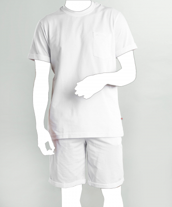 ست تیشرت و شلوارک راحتی مردانه جامه پوش آرا مدل 4021011401