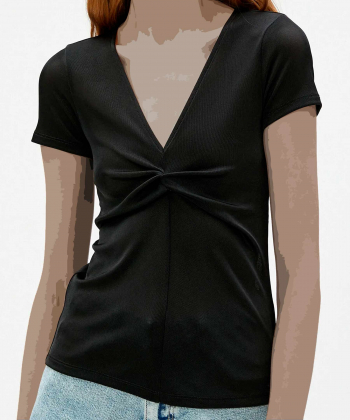 تیشرت آستین کوتاه زنانه کوتون Koton کد 3SAK50003EK