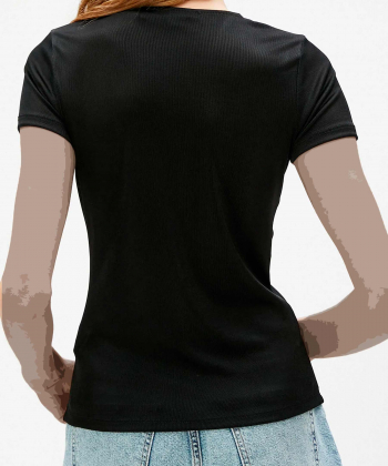 تیشرت آستین کوتاه زنانه کوتون Koton کد 3SAK50003EK