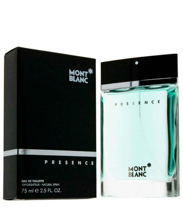 عطر مردانه مون بلان Mont Blanc مدل Presence حجم 75 میلی لیتر