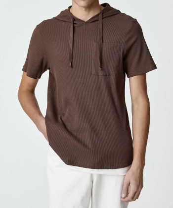 تیشرت کلاه دار مردانه کوتون Koton کد 3SAM10470HK