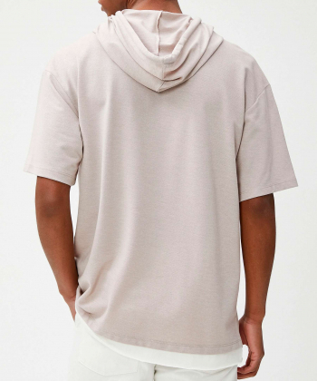 تیشرت کلاه دار مردانه کوتون  Koton کد 3SAM10100HK