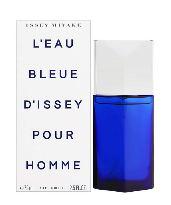 عطر مردانه ایسی میاک Issey Miyake مدل L Eau Bleue D Issey Pour Homme حجم 75 میلی لیتر