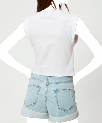 تاپ کوتاه زنانه کوتون Koton کد 3SAL30071IK