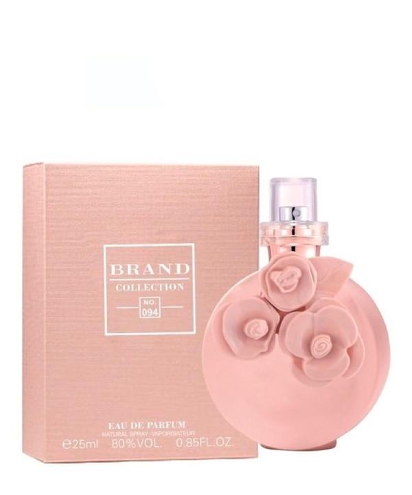 عطر جیبی زنانه برند کالکشن Brand Collection مدل والنتینو پودر 094 حجم 25 میلی لیتر