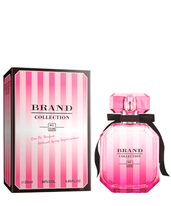 عطر جیبی زنانه برند کالکشن Brand Collection مدل  بامشل 225 حجم 25 میلی‌لیتر