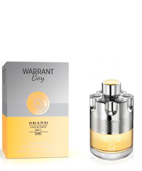 عطر جیبی مردانه برند کالکشن Brand Collection مدل آزارو وانتد 250 حجم 25 میلی‌لیتر