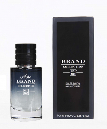 عطر جیبی مردانه برند کالکشن Brand Collection مدل Sauvage 100 حجم 25 میلی لیتر