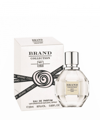 عطر جیبی زنانه برند کالکشن Brand Collection مدل Flowerbomb 103 حجم 25 میلی لیتر