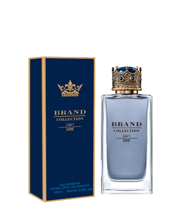 عطر جیبی مردانه برند کالکشن Brand Collection مدل دولچه گابانا کی 224 حجم 25 میلی‌لیتر