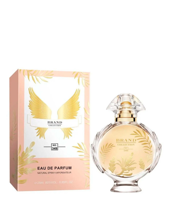 عطر جیبی زنانه برند کالکشن Brand Collection مدل پاکو رابان المپیا سولار349 حجم 25 میلی‌لیتر