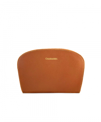 کیف دوشی چرم طبیعی زنانه چرم آرا مدل d075