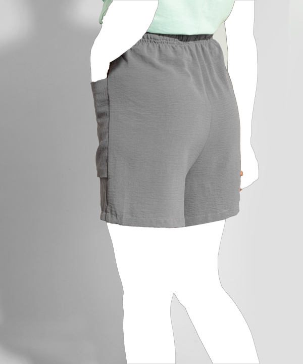 شلوارک پارچه ای زنانه تیارا مدل am-tia-302031734