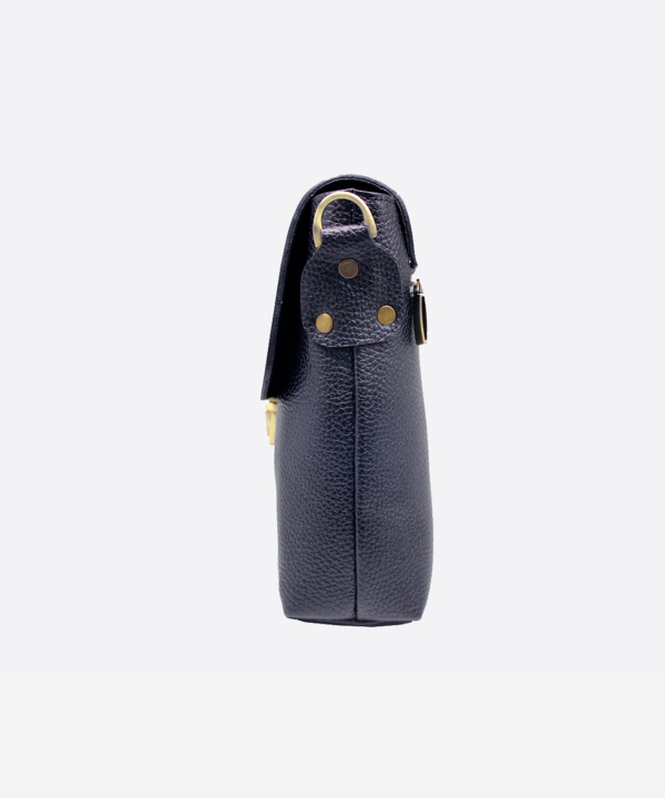 کیف دوشی چرم طبیعی مردانه چرم آرا CharmAra کد d065-m