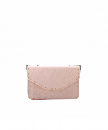 کیف دوشی چرم طبیعی زنانه چرم آرا مدل d090