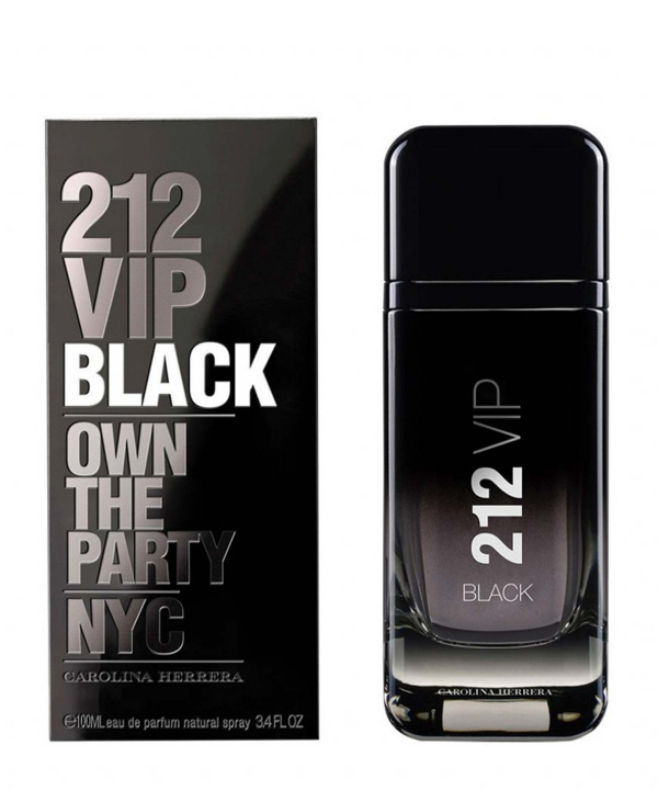 عطر مردانه کارولینا هررا Carolina Herrera مدل 212 VIP Black حجم 100 میلی‌لیتر