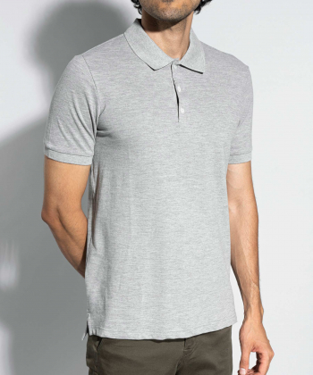 پولوشرت آستین کوتاه مردانه ایندیگو مدل 312042373