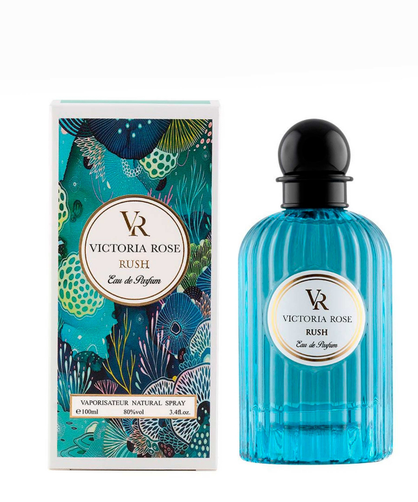 عطر زنانه ویکتوریا رز Victoria Rose مدل Rush حجم 100 میلی لیتر
