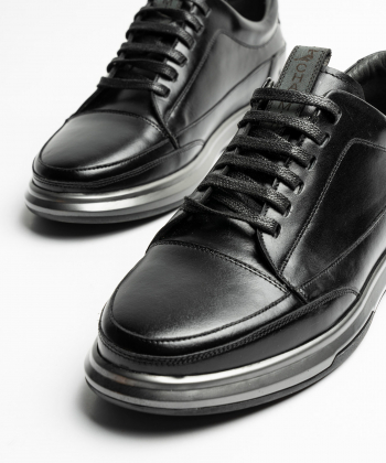 کفش مردانه چرم طبیعی چرمیران Charmiran مدل pm1208
