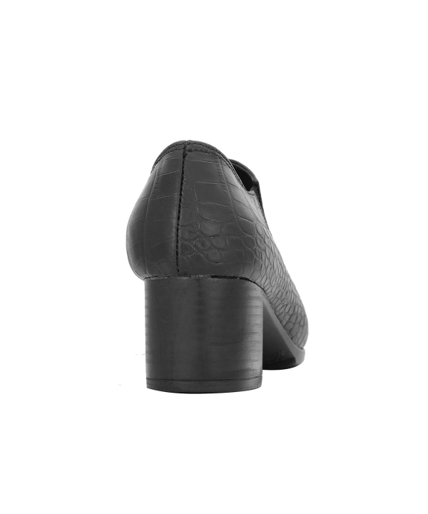 کفش پاشنه بلند چرم طبیعی زنانه شیفر Shifer کد 5335B