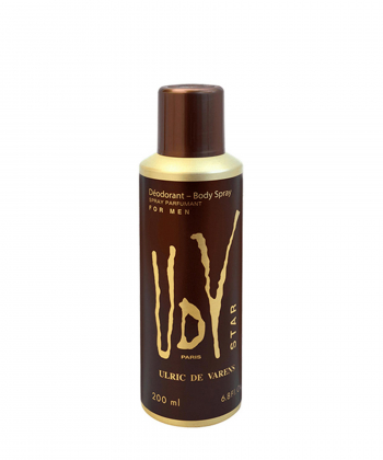اسپری دئودورانت مردانه اولریک دو وارنس مدل UDV Star حجم 200 میلی لیتر
