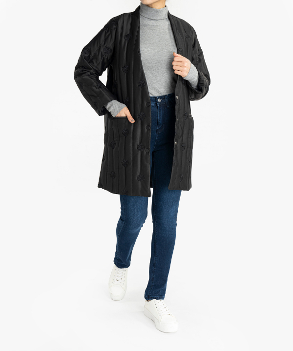 کاپشن زنانه بادی اسپینر Body Spinner کد 2642