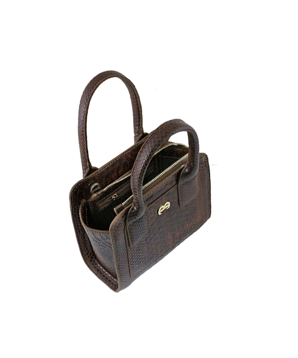 کیف دوشی چرم طبیعی زنانه منط Mante کد F114Sh