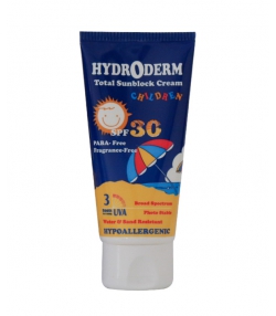 کرم ضد آفتاب کودک هیدرودرم Hydroderm مدل SPF30 وزن 50 گرم