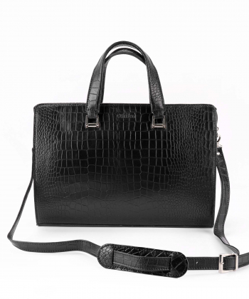 کیف اداری چرم طبیعی زنانه شیفر مدل 9526B