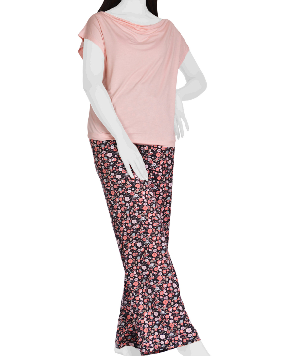 ست تیشرت و شلوار زنانه ناربن Narbon مدل غنچه