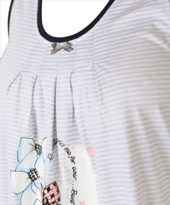 پیراهن راحتی زنانه ناربن Narbon مدل پاپیون دار