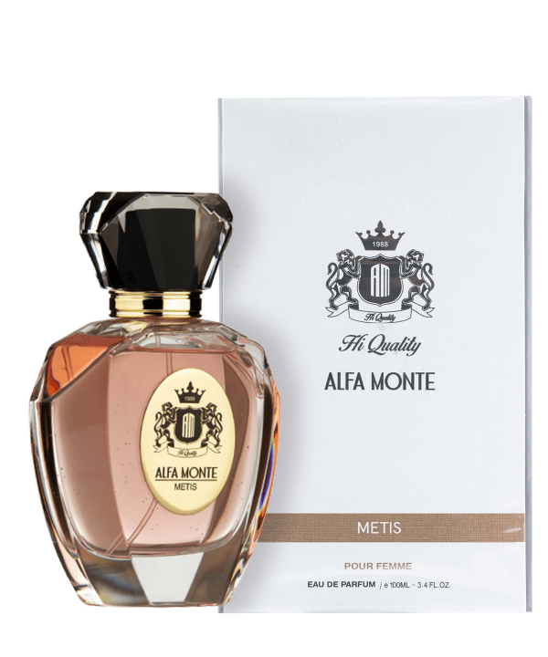 ادوپرفیوم زنانه آلفا مونته Alfa Monte مدل Metis حجم 100 میلی‌لیتر
