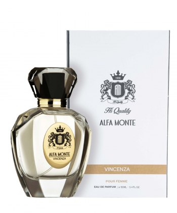 ادوپرفیوم زنانه آلفا مونته Alfa Monte مدل Vincenza حجم 100 میلی لیتر