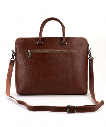 کیف اداری چرم طبیعی مردانه چرمیران Charmiran مدل pa1241