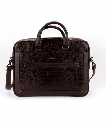 کیف اداری چرم طبیعی مردانه چرمیران Charmiran مدل pa1250