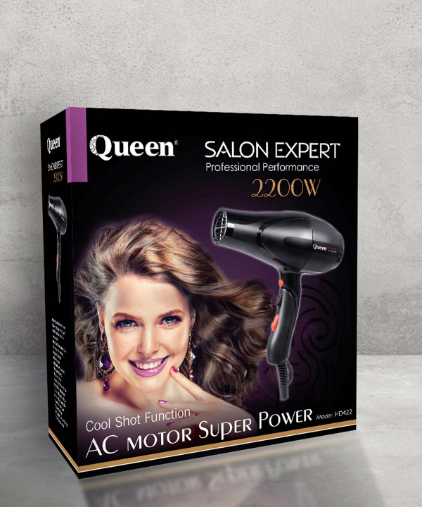 سشوار کوئین Queen مدل HD422