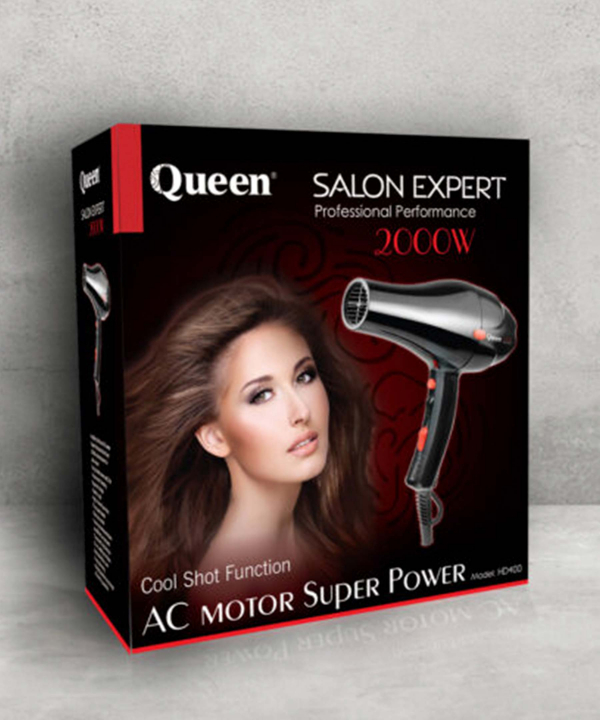 سشوار کوئین Queen مدل HD400