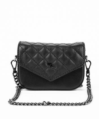 کیف دوشی چرم طبیعی زنانه چرم مشهد Mashad Leather کد S0878