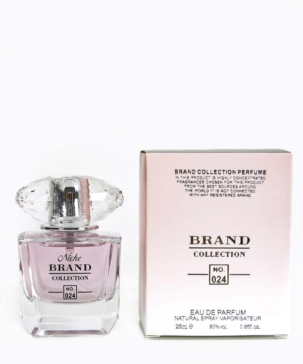 عطر جیبی زنانه برند کالکشن Brand Collection مدل Bright Crystal Versace حجم 25 میلی‌لیتر