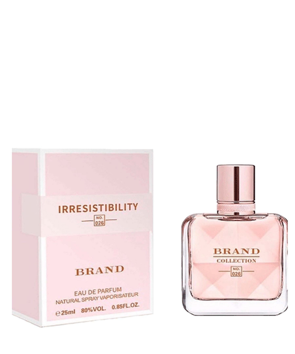 عطر جیبی زنانه برند کالکشن Brand Collection مدل Romance حجم 25 میلی‌لیتر