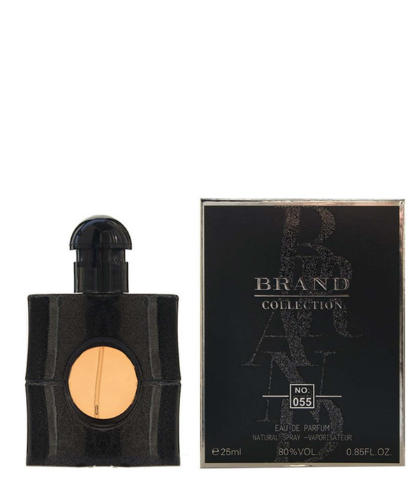 عطر جیبی زنانه برند کالکشن Brand Collection مدل Black Opium حجم 25 میلی‌لیتر