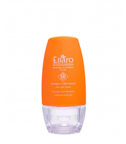 فلوئید ضد آفتاب الارو Ellaro مدل SPF50 Wetforce مناسب پوست چرب و مختلط حجم 50 میلی لیتر
