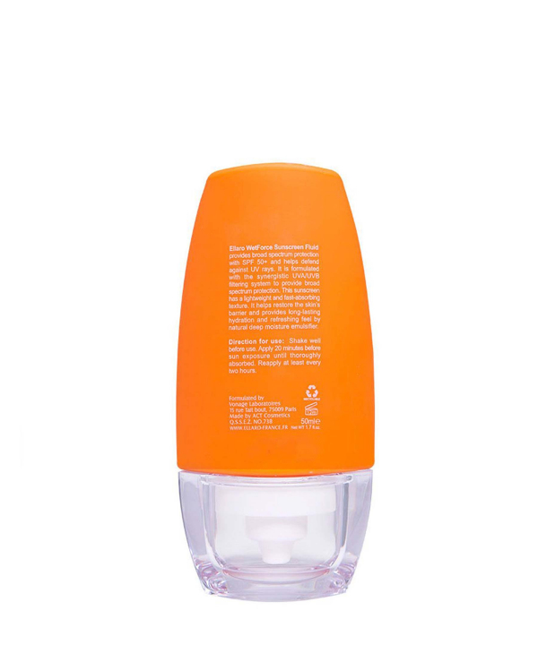 کرم ضد آفتاب رنگی الارو مدل SPF50 Wetforce  حجم 50 میلی لیتر