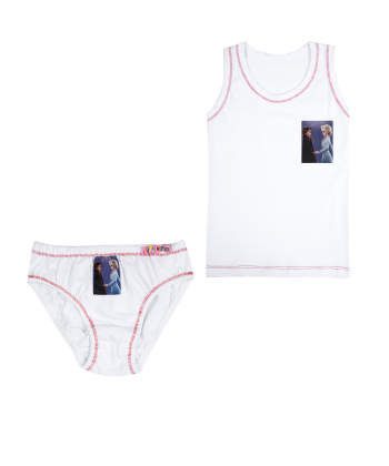 ست لباس راحتی دخترانه آوا مدل 2240