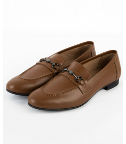 کفش زنانه چرم طبیعی چرم مشهد Mashad Leather مدلJ2598-001