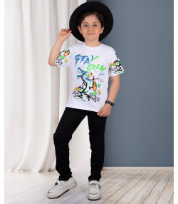 تیشرت پسرانه نونا Nona کد b300