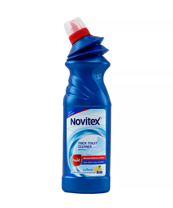 مایع جرم گیرغلیظ نویتکس Novitex وزن 750 گرم|رنگ آبی-بانی مد