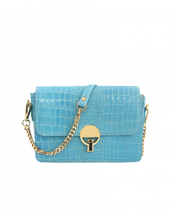 کیف دوشی چرم طبیعی زنانه منط Mante کد f116G